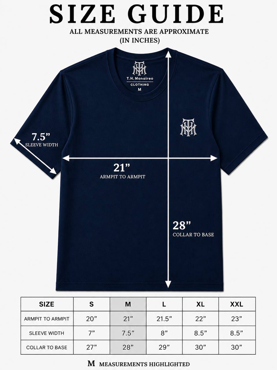 The Navy Signature Tee
