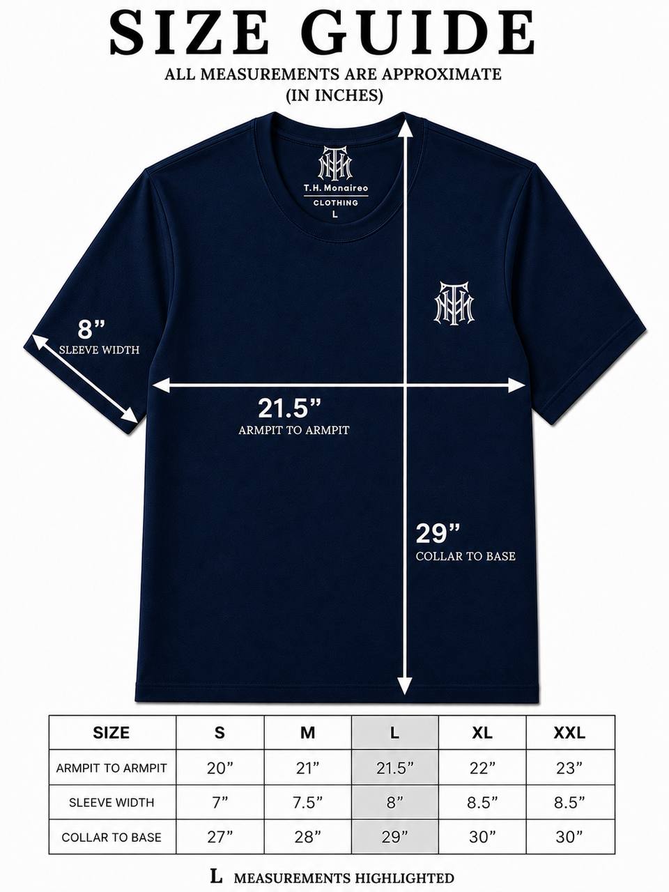 The Navy Signature Tee